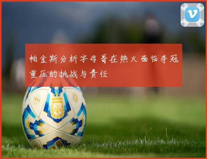 帕金斯分析字母哥在热火面临夺冠重压的挑战与责任